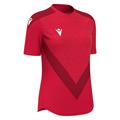 Dryad Match Day Shirt W RED XXS Teknisk spillerdrakt - Damemodell