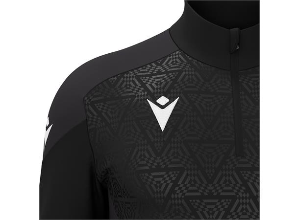 Yaruga Training 1/4 Zip Top BLK M Teknisk treningsgenser - Unisex 